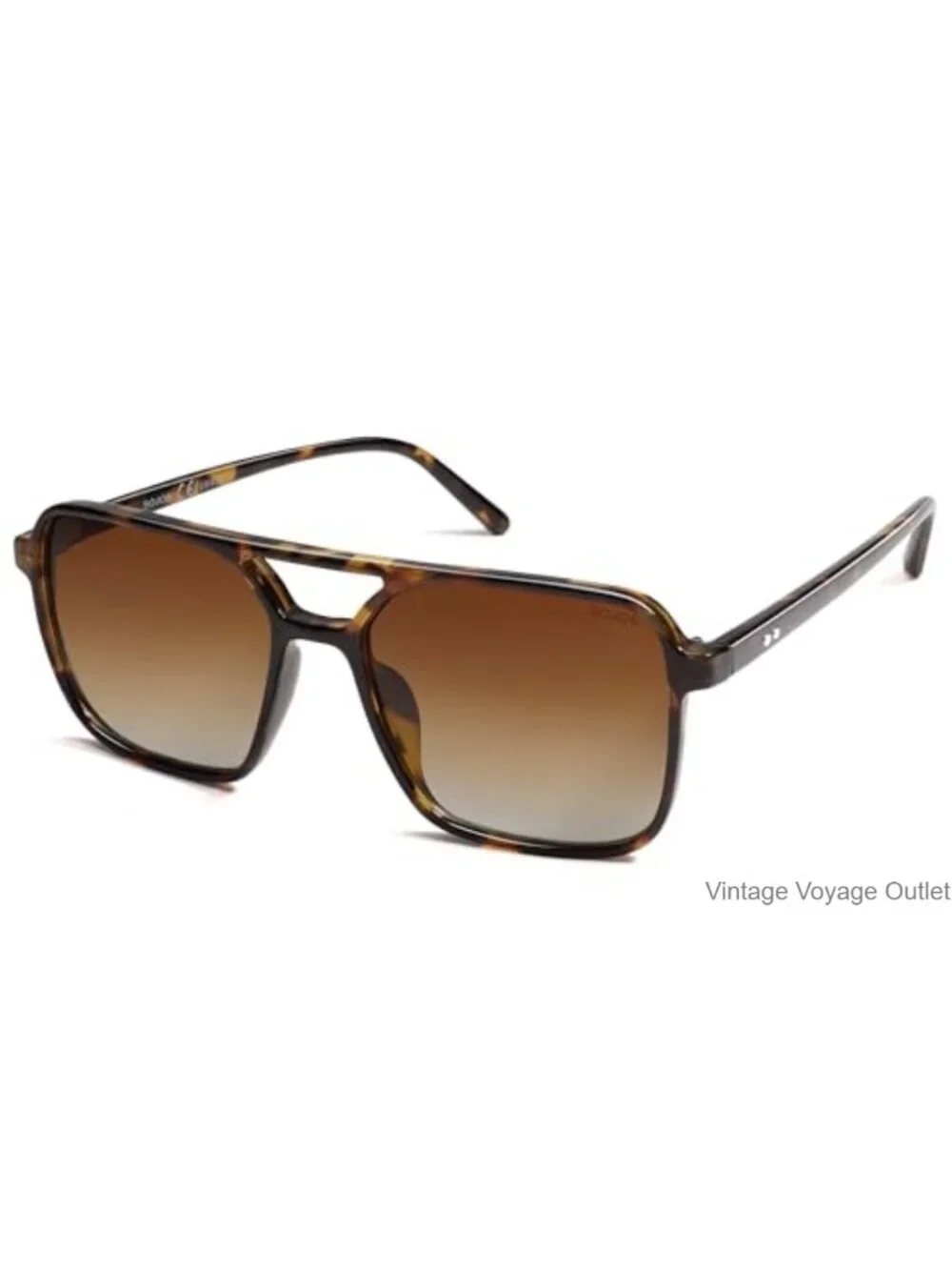 Retro 70s Aviator Square Sunglasses UV400 Unisex Driving Shades